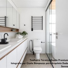 Toalheiro Trmico F.Oculto Grande Quada Nquel Escovado